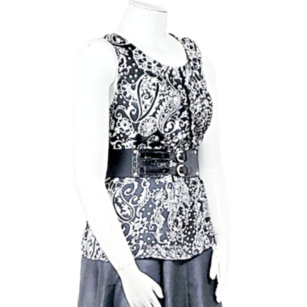 Elementz Women's Paisley Blouse - Picture 4 of 7